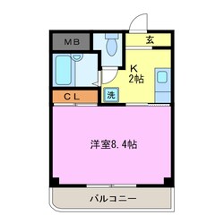 ライフ21の物件間取画像